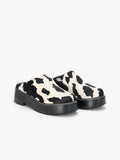 Lena Chunky Mule - Cow - 1