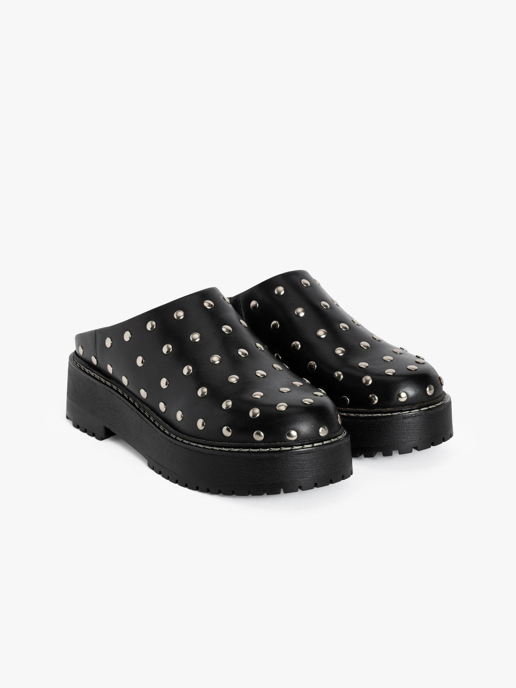 Lena Chunky Mule - Studs - 10