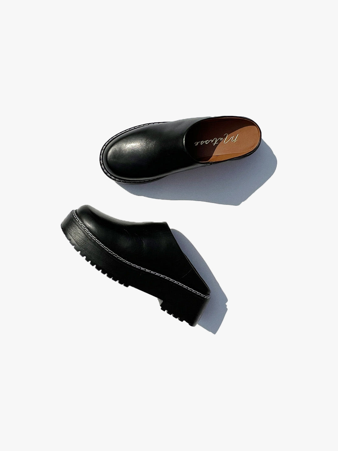 Lena Chunky Mule - Black - 13