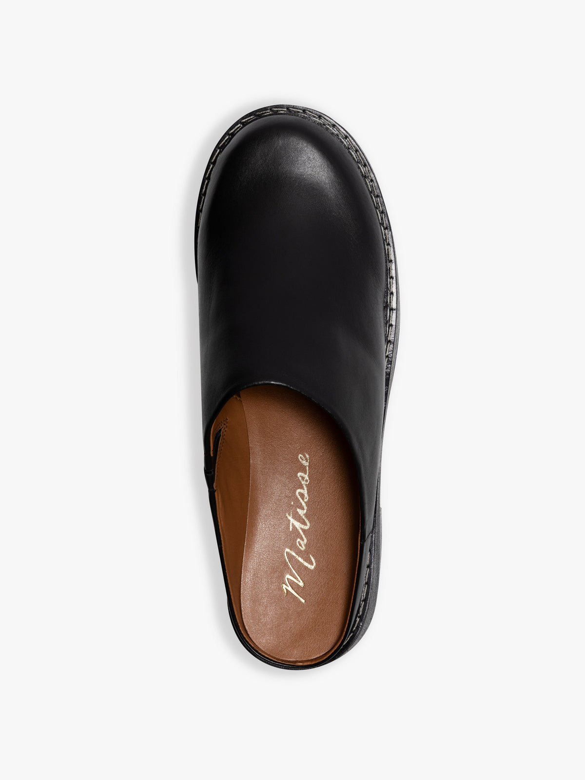 Lena Chunky Mule - Black - 10