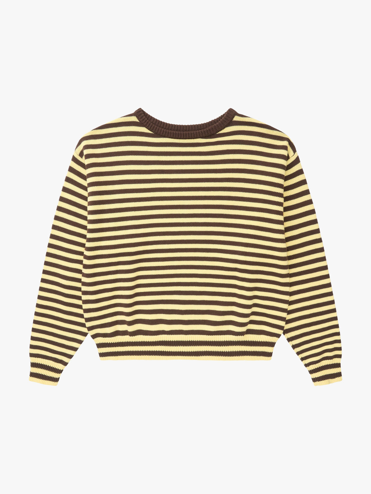 "I Can't Believe it's Not Vintage" Crewneck - Golden Stripe - 1