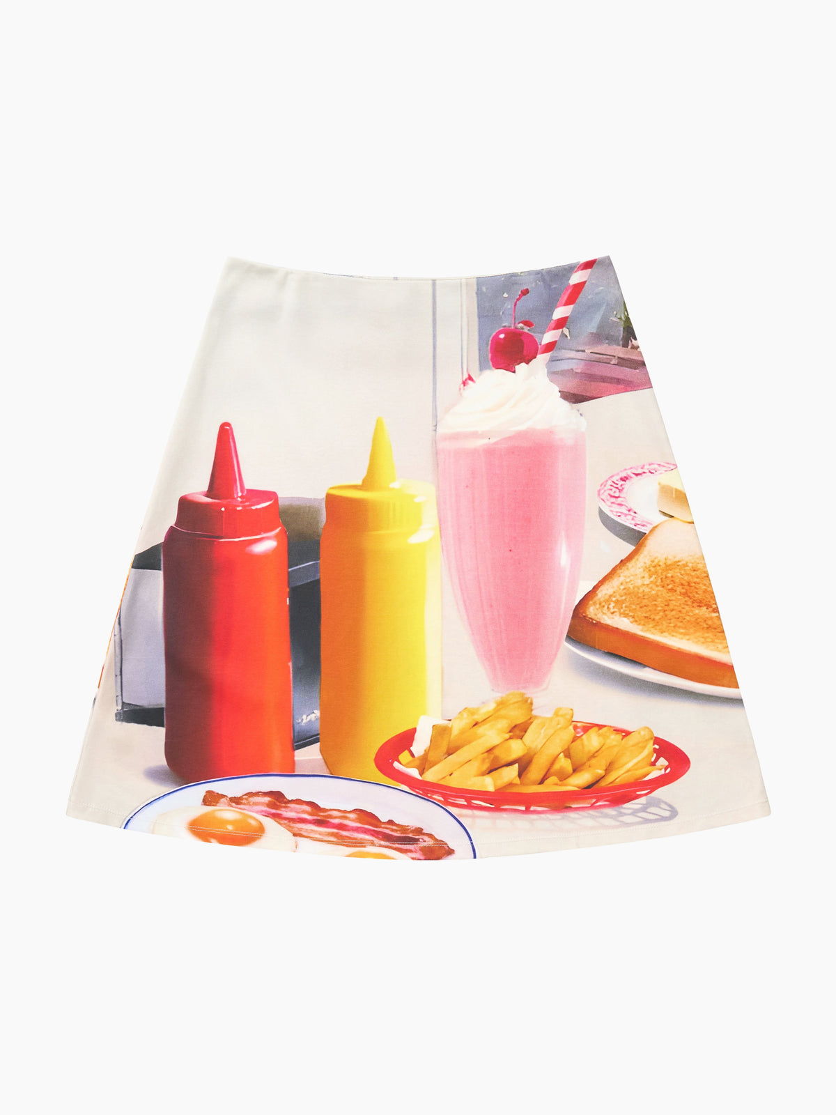 Midnight Breakfast Collector Skirt - Diner Table - 2